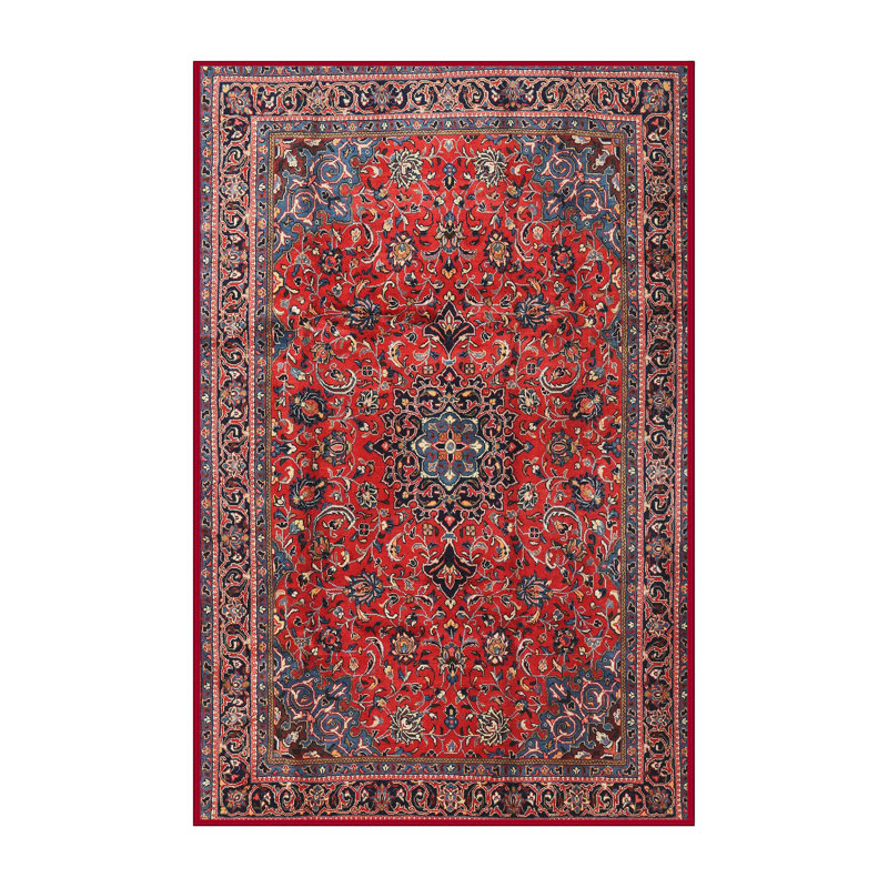 Asiyah Oriental Indoor Rug, Rectangle 7' x 9'