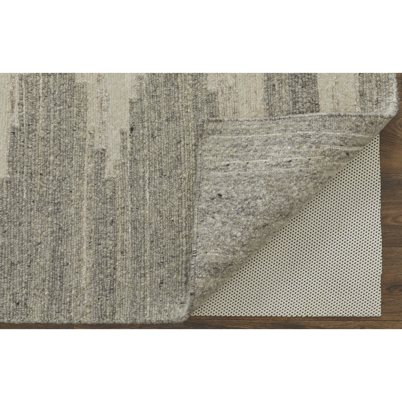 Navaro Wool Abstract Area Rug, Rectangle 3'6" x 5'6"