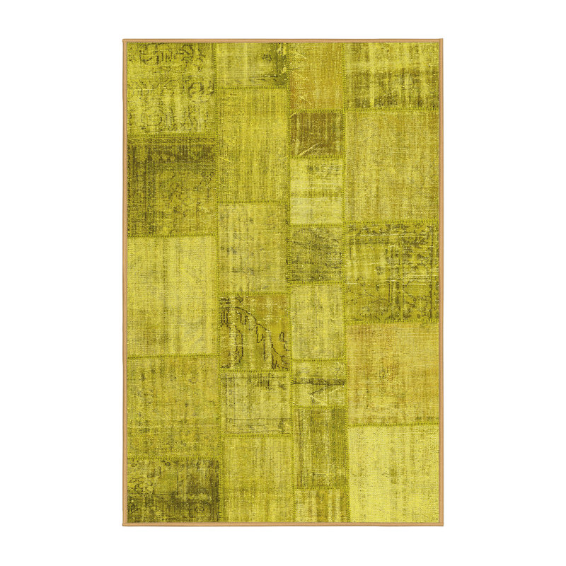 Performance Patchwork Indoor Rug, Rectangle 4' x 6'