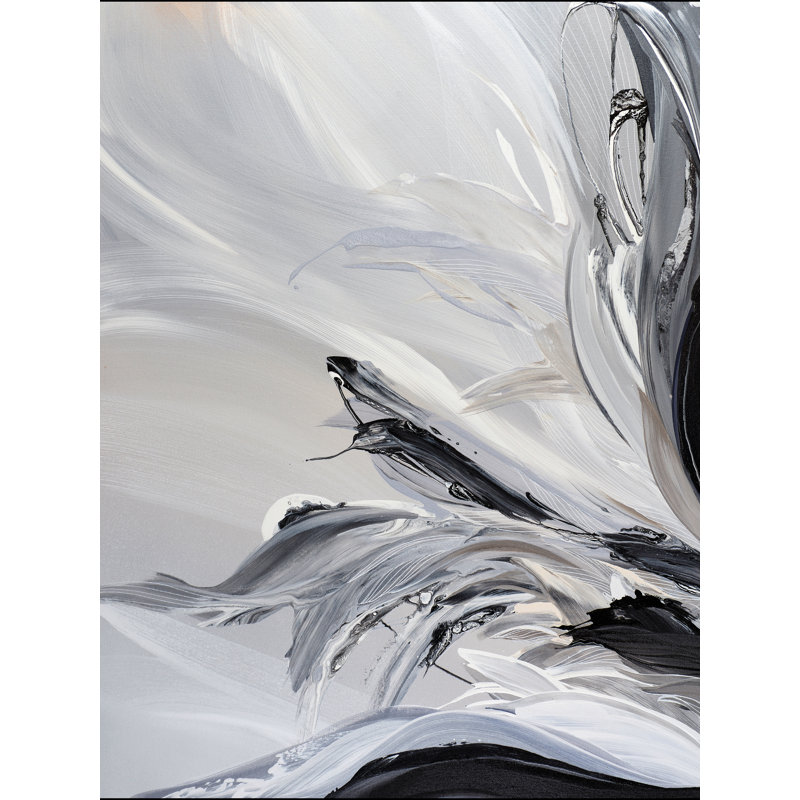 Infinite Fractals Print by Novi Lim, Black Framed Canvas, 32" H x 24" W