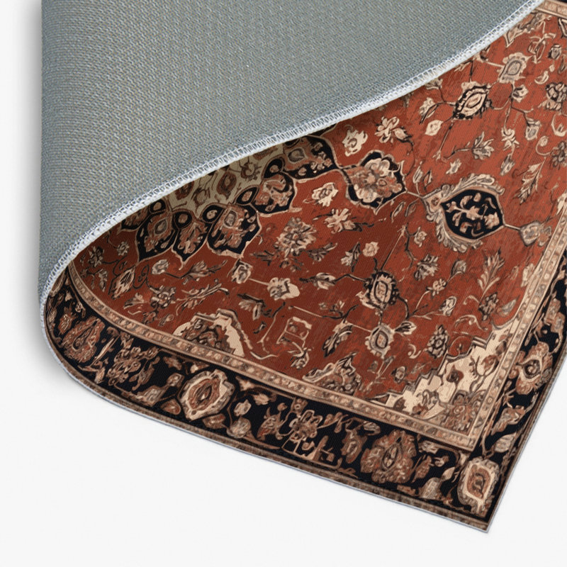 Tapis d'intérieur et d'extérieur brun Persian, Rectangulaire 2 pi x 3 pi