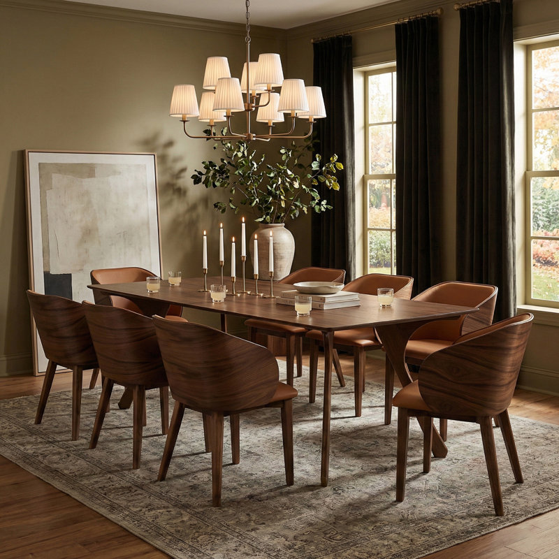 Table de salle à manger Glenwood, 86.75"