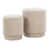 Mélange de polyester beige