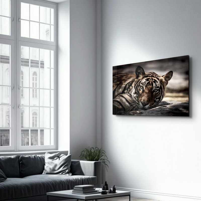 Decorative Tempered Glass Painting