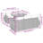  Garden Sofa Set Grey