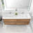 72'' Double Bathroom Vanity with Acrylic Top-2046926158