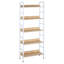 Derks 60cm W Height -Adjustable Shelving Unit-1680248293
