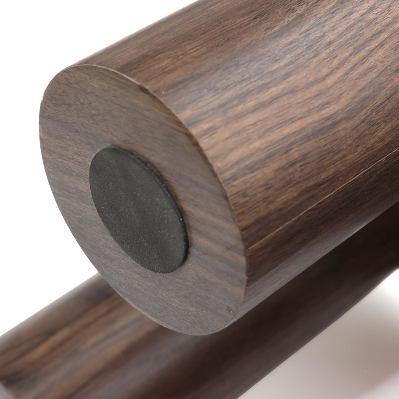 Nesting Coffee Table Set with Irregular Oval Tops and Cylindrical Legs