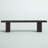 Zaedin Twin Pedestal Wood Dining Bench