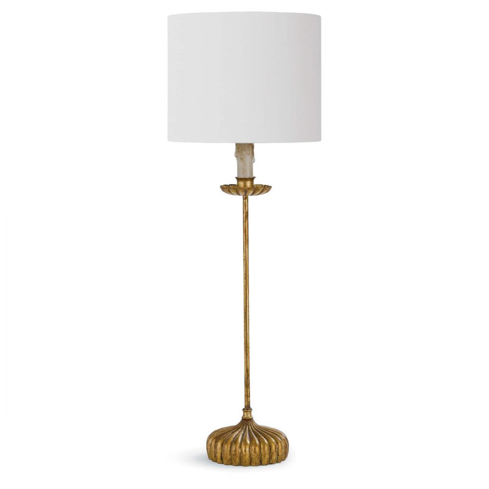 Regina Andrew Clove Stem Buffet Table Lamp With Natural Linen Shade ...