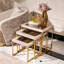 Carmela Glass Nesting End Table