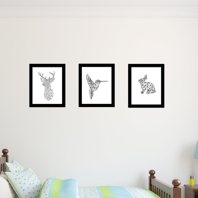 3 Piece Single Picture Frame Print
