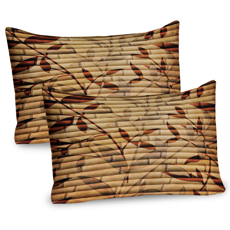 Ensemble de 2 taies décoratives Ambesonne Beige, H 20 po x l 30 po