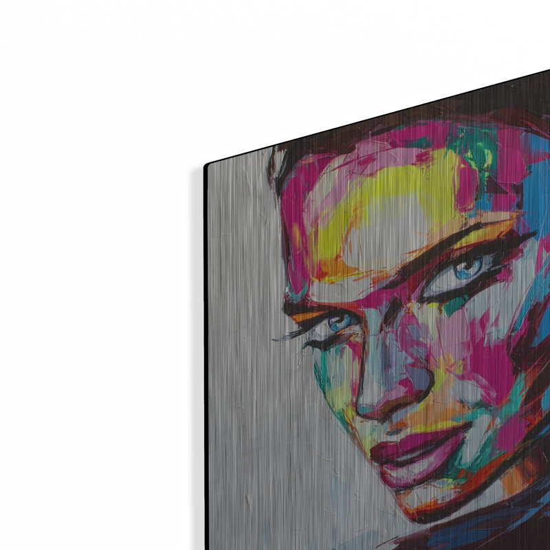 «Turn Loose» par Luxe Metal Portfolio, H 12 po x l 12 po