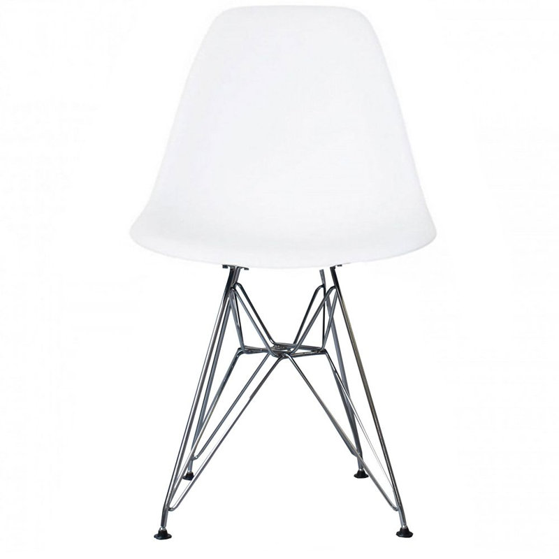 Drumwright 19'' H Side Chair, White