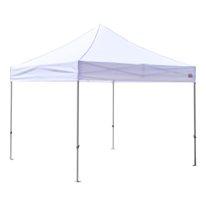 10 Ft. W x 10 Ft. D Steel Pop-Up Canopy