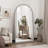 Iron Arch Retro Full Length Mirror With Supporting Feet, For Living Room, Bedroom-1503321428