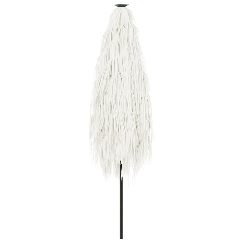 Beach Parasol, White, 248cm H x 388cm W x 388cm D