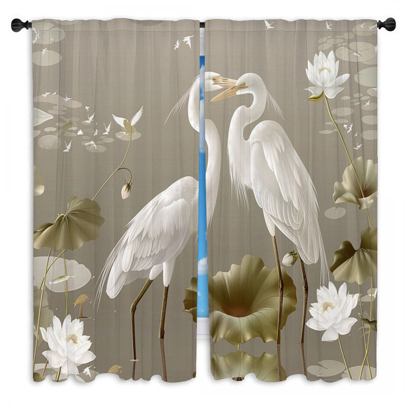 Paire de rideaux obscurcissant en polyester Izudin, L 20 po x L 82 po