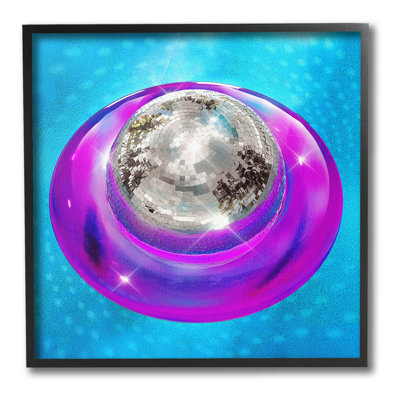DiscoBallinPoolGicleeArtbyZiweiLi