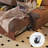 Coffee 100% Polyester Standard Sofa cushion Loveseat