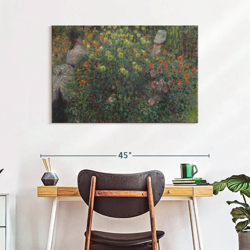 Senne Mesdames en fleurs, H 26 po x l 39 po