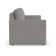 Flex Square Arm Modular Loveseat with Reversible Cushions