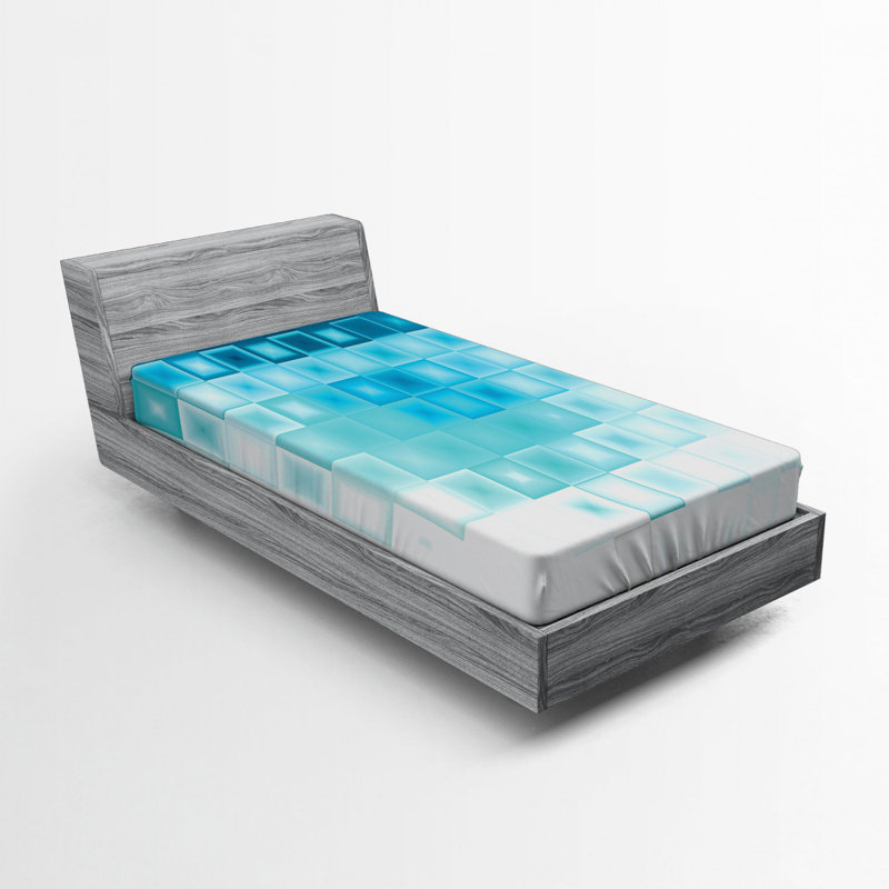 Drap-housse géométrique, Drap-housse simple TG