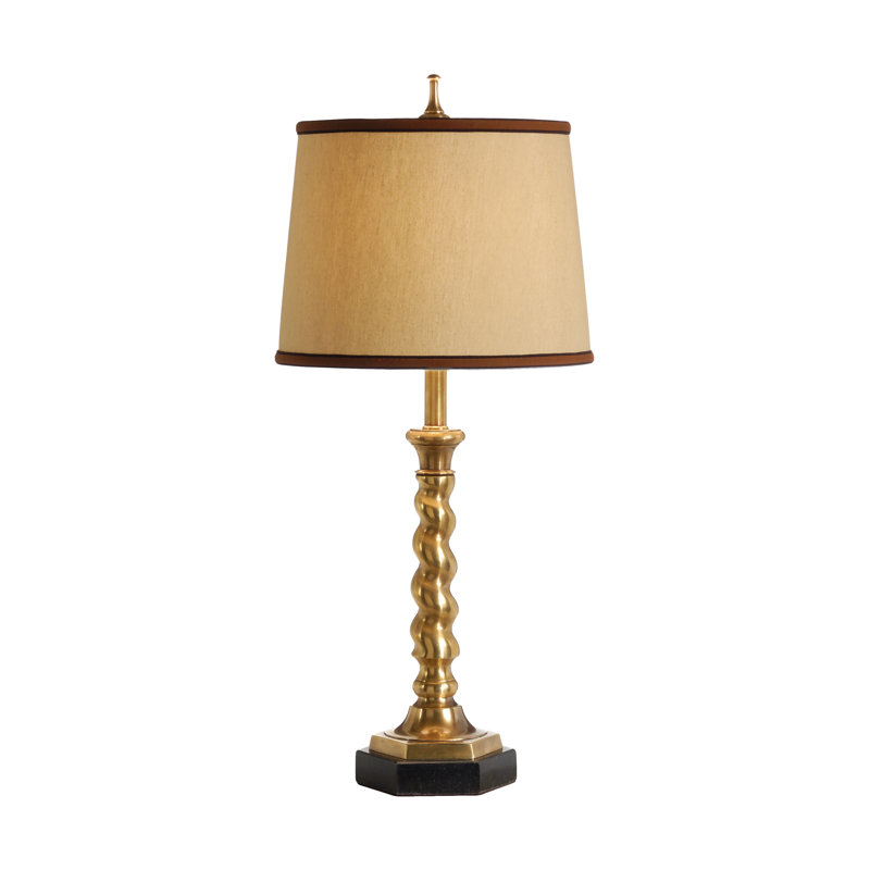 Lampe de table 27 "Rope Twist Candlestick