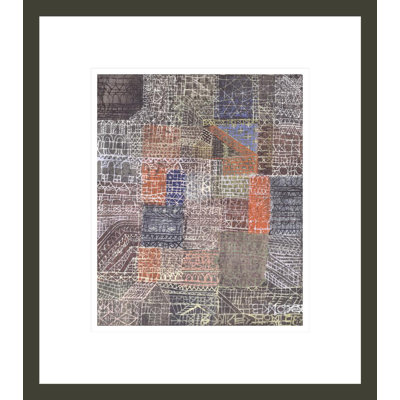 «Structural II» par Paul Klee, impression giclée sur cadre