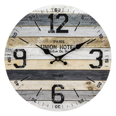 Porath Wood Wall Clock