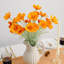 Faux fleurs artificielles en soie Audet, ensemble de 4 po-572072990-572301434