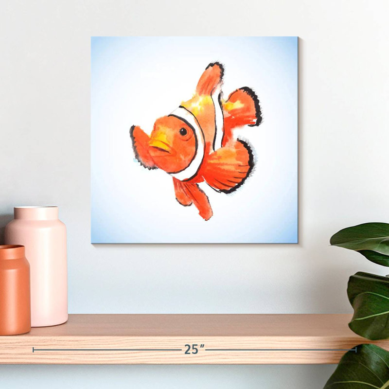 Crowle Percula Clownfish, 16" H x 16" W