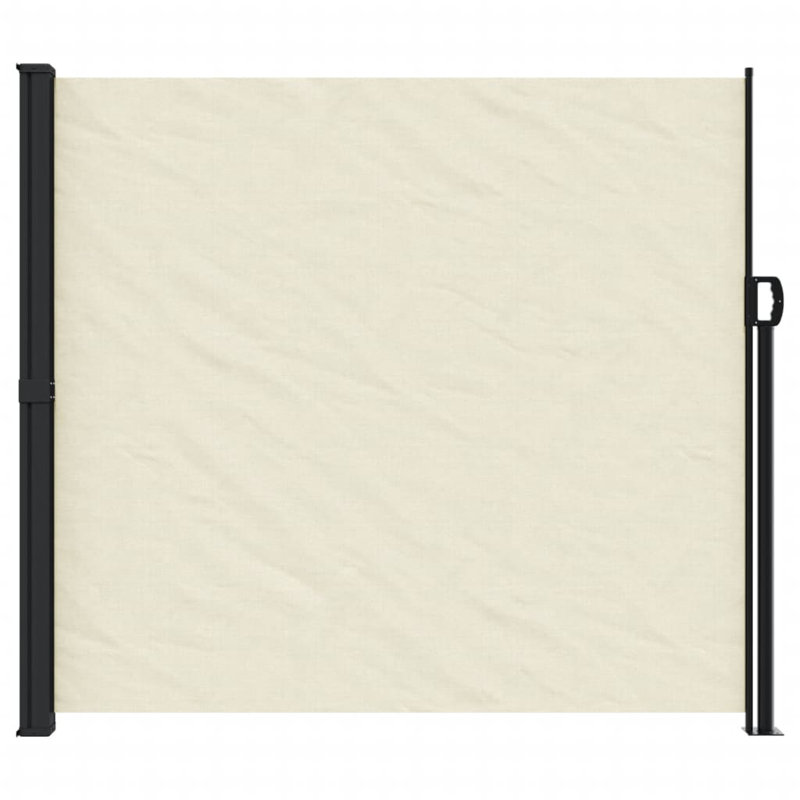 Retractable Side Awning, Cream, 180cm H x 300cm W