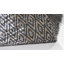 Tapis géométrique en cuir tissé à la main Phillis-44174596