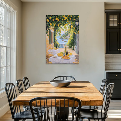 Art mural citron, photos de citron pour la cuisine, affiche d'art mural méditerranéen sur toile, fruits vintage italien, décoration murale pour la cuisine, salle à manger, salon, impression d'art 24 po x 36 po