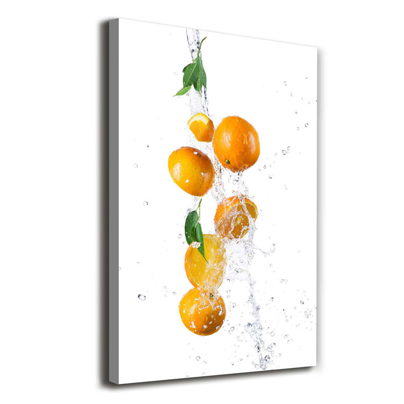 Oranges - Wrapped Canvas Print