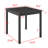 5 Piece Bar Table Set (Black; Gray)-1915581096-1915581097-1915581099