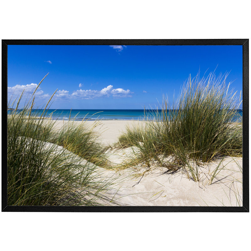 Dangerfield Salento, Sand Dunes - Single Picture Frame Print, Black Framed, 76cm H x 114cm W x 4cm D