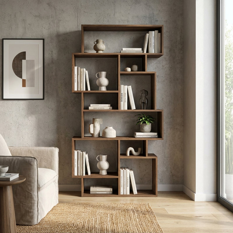 Bibliothèque Labyrinth l 37,8 po x H 66,1 po x P 9,8 po, Hitit