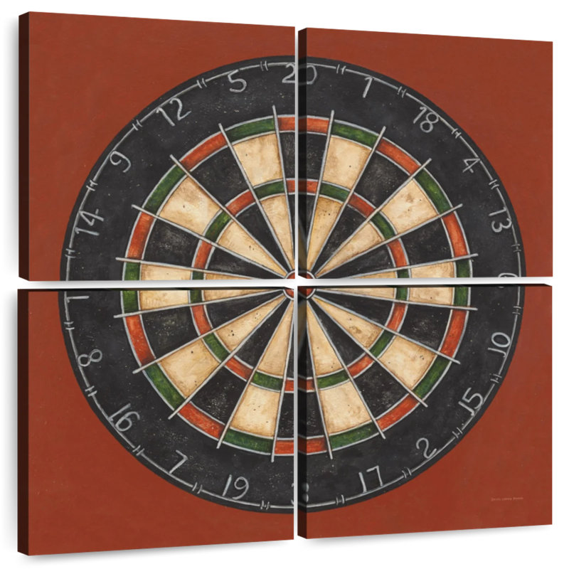 Senne Dartboard, 57" H x 57" W