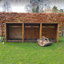 Urbanna 340cm W x 74.5cm D Solid Wood Log Store-36319567