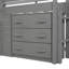Lit mezzanine simple avec armoire et tablette-1609826489