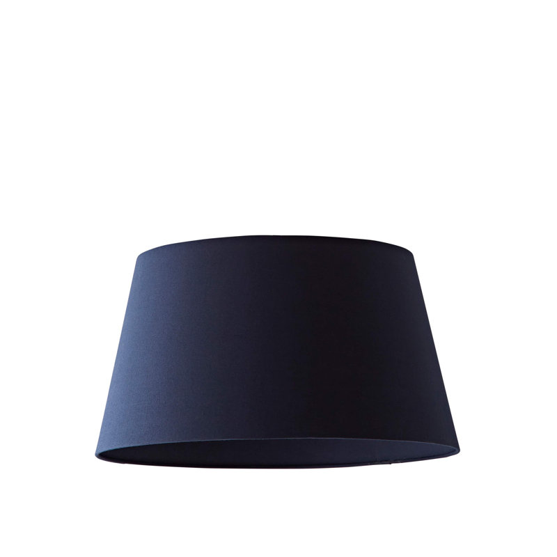 Syaira Cotton Cone Lamp Shade ( Slip-On ), Blue, 26cm H x 46cm W x 46cm D