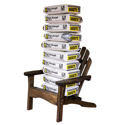 Amish Casual Heavy Duty Solid Wood Adirondack Chair