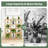 Addy Multifunctional Bamboo Wood Shelf Flower Plant Display Stand