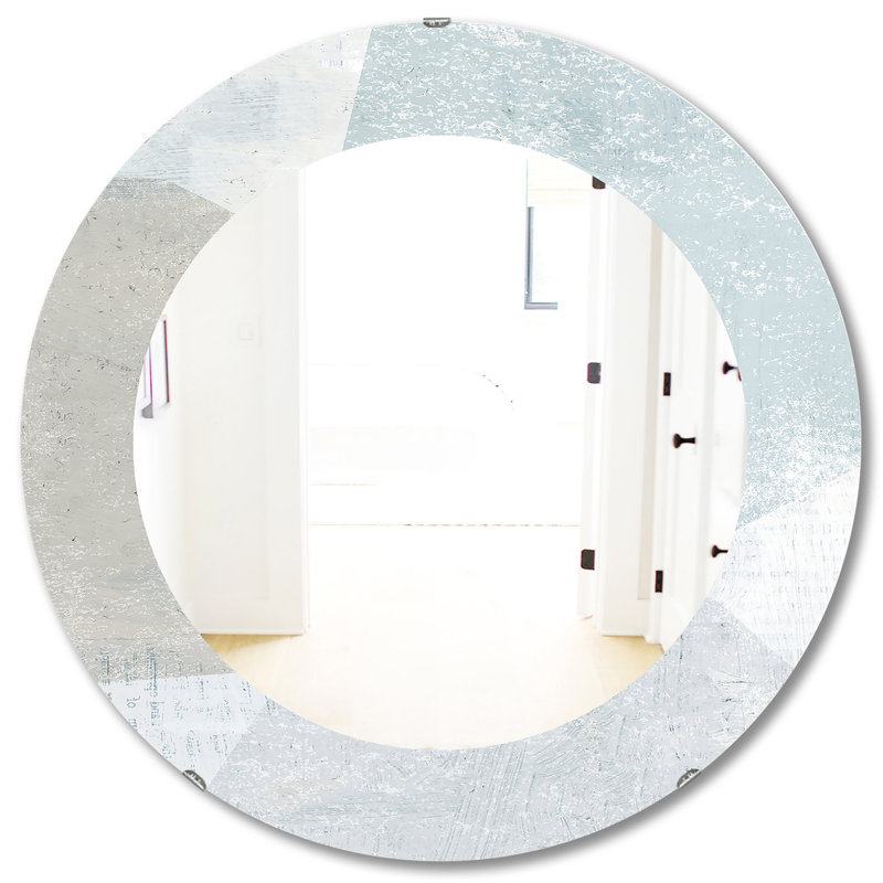 Flat Wall Mirror, 31.5" H x 31.5" W