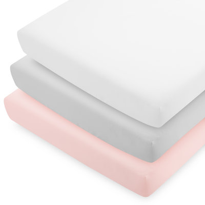Draps-housses pour lit de bébé Bare Home