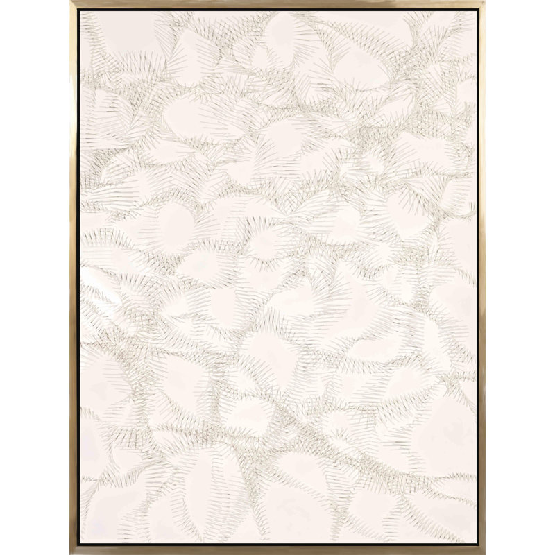 Seaside Pickets Painting,  48" H x 36" W