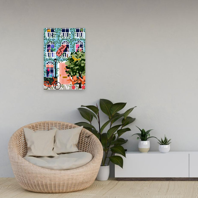«Neighbours Contemporary Architecture», impression d'art mural, 24" H x 16" W